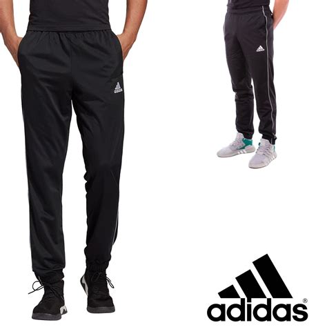 adidas mens core 18 weiß|core 18 tracksuit bottoms.